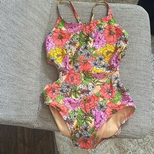 Cat and jack (10/12) Lrg girls swim suit